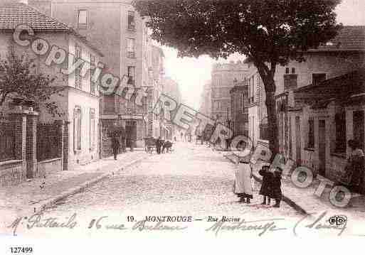 Ville de MONTROUGE, carte postale ancienne