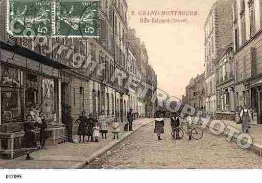 Ville de MONTROUGE, carte postale ancienne