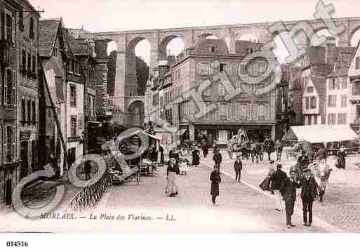 Ville de MORLAIX, carte postale ancienne