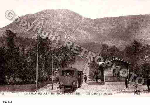 Ville de MOUXY, carte postale ancienne