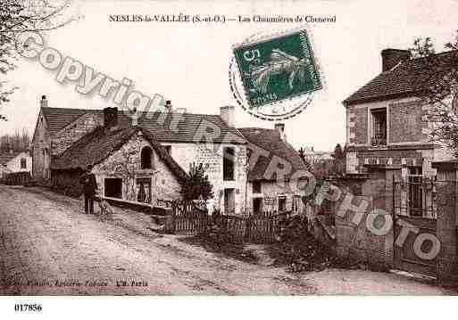 Ville de NESLESLAVALLEE, carte postale ancienne