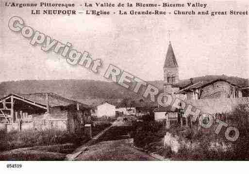 Ville de NEUFOUR(LE), carte postale ancienne