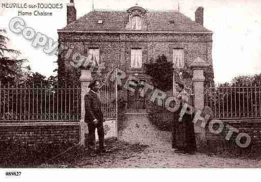 Ville de NEUVILLESURTOUQUES, carte postale ancienne