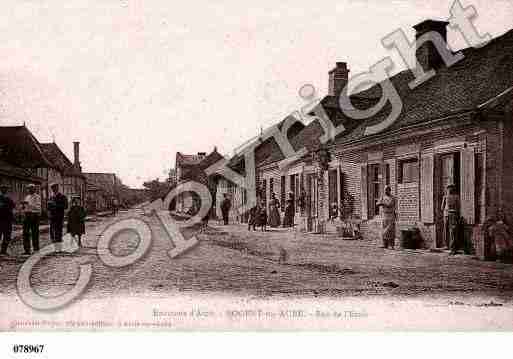 Ville de NOGENTSURAUBE, carte postale ancienne