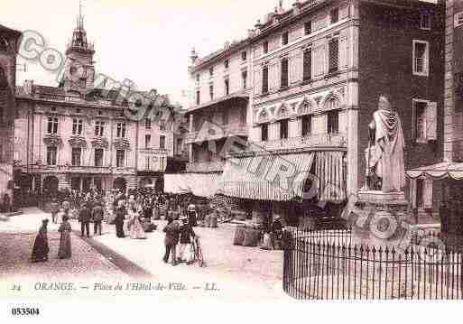 Ville de ORANGE, carte postale ancienne