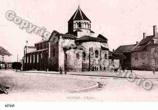 Ville de PALINGES, carte postale ancienne