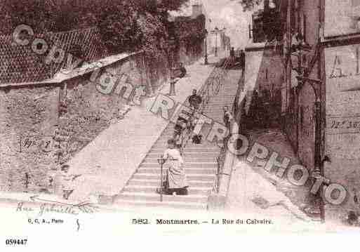 Ville de PARIS18, carte postale ancienne