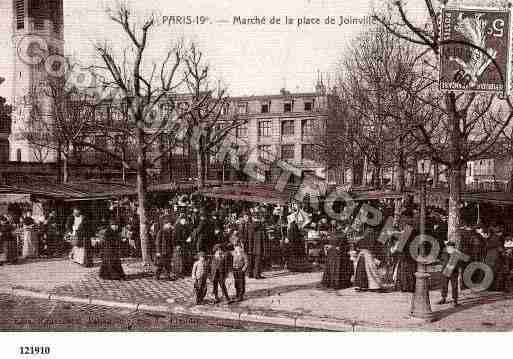 Ville de PARIS19, carte postale ancienne