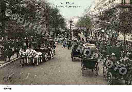 Ville de PARIS2, carte postale ancienne