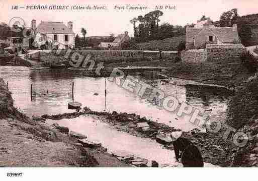 Ville de PERROSGUIREC, carte postale ancienne