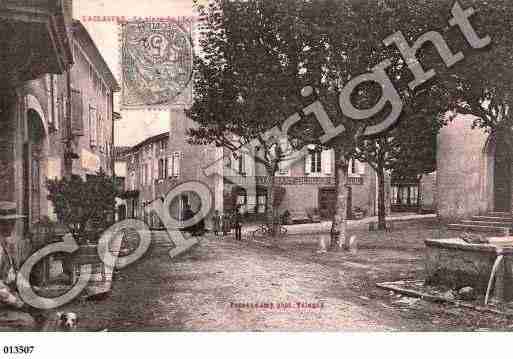 Ville de PIEGROSLACLASTRE, carte postale ancienne