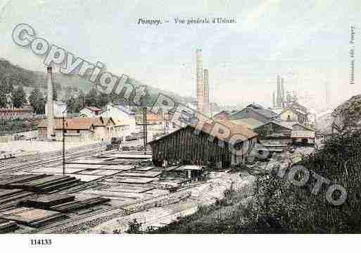 Ville de POMPEY, carte postale ancienne