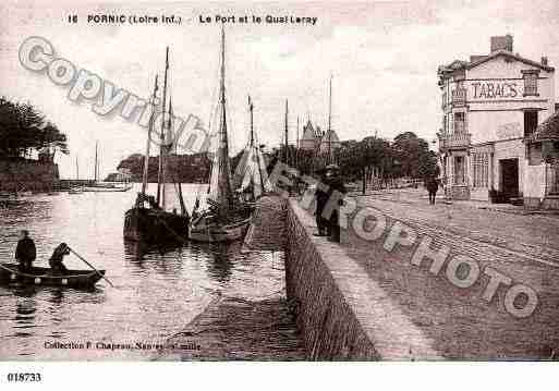 Ville de PORNIC, carte postale ancienne Ville de PORNIC, carte postale ancienne