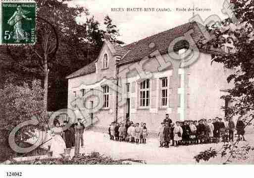 Ville de RICEYS(LES), carte postale ancienne