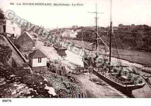 Ville de ROCHEBERNARD(LA), carte postale ancienne