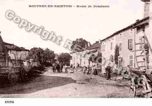 Ville de ROUVRESENXAINTOIS, carte postale ancienne