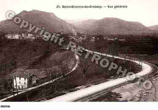 Ville de SAINTETIENNEDECROSSEY, carte postale ancienne