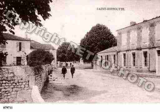 Ville de SAINTHIPPOLYTE, carte postale ancienne Ville de SAINTHIPPOLYTE, carte postale ancienne
