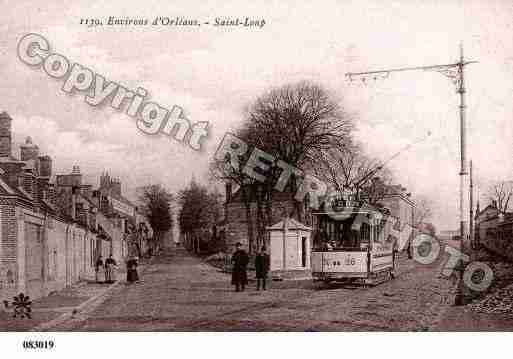 Ville de SAINTLOUP, carte postale ancienne