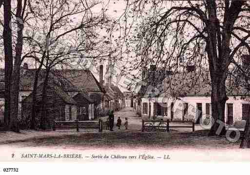 Ville de SAINTMARSLABRIERE, carte postale ancienne