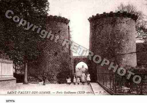 Ville de SAINTVALERYSURSOMME, carte postale ancienne