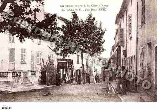 Ville de SAINTEMAXIME, carte postale ancienne