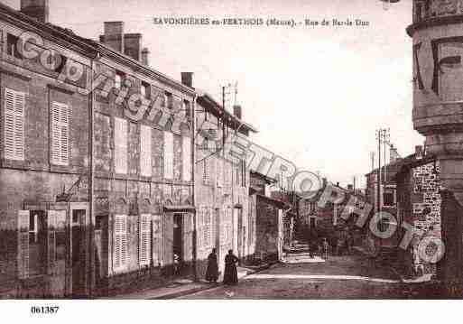 Ville de SAVONNIERESENPERTHOIS, carte postale ancienne