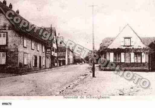 Ville de SCHWEIGHOUSESURMODER, carte postale ancienne