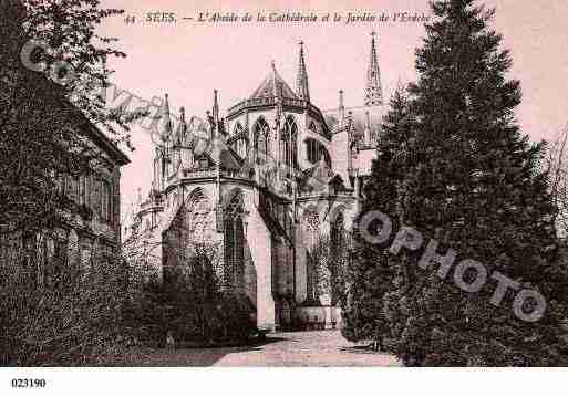 Ville de SEES, carte postale ancienne