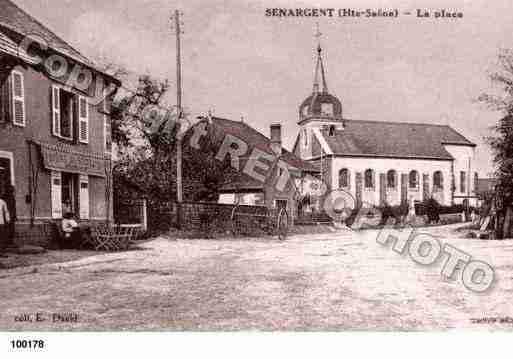 Ville de SENARGENTMIGNAFANS, carte postale ancienne