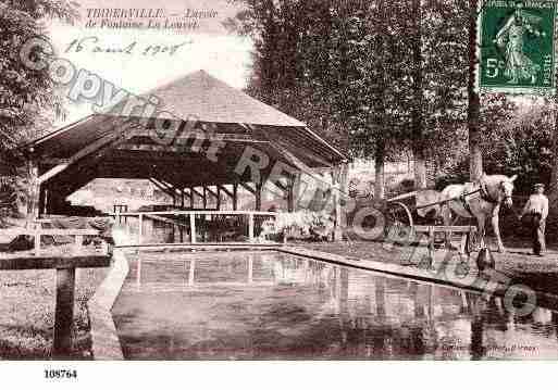 Ville de THIBERVILLE, carte postale ancienne