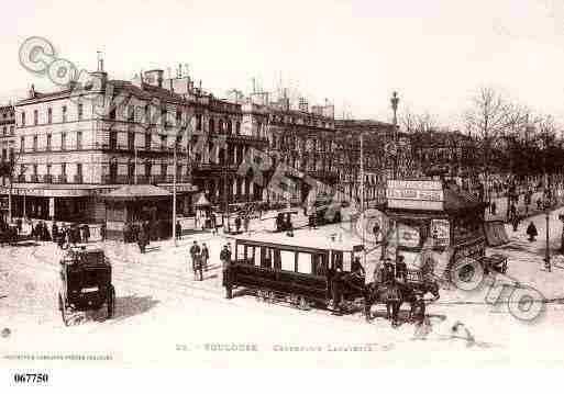 Ville de TOULOUSE, carte postale ancienne