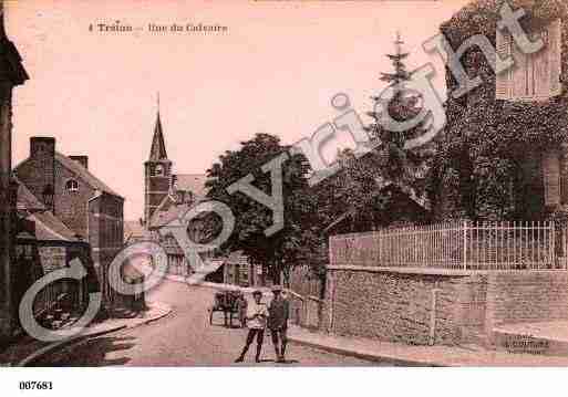 Ville de TRELON, carte postale ancienne