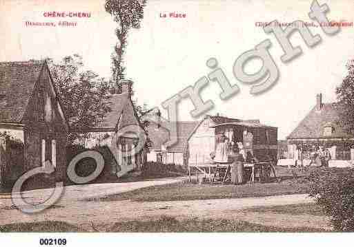 Ville de TREMBLAYLESVILLAGES, carte postale ancienne