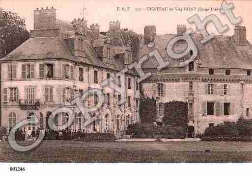 Ville de VALMONT, carte postale ancienne