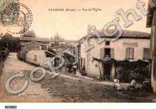 Ville de VEAUNES, carte postale ancienne