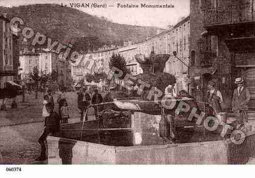 Ville de VIGAN(LE), carte postale ancienne