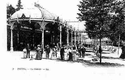 Ville de VITTEL, carte postale ancienne
