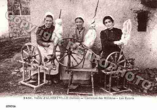 Ville de ALBERTVILLE, carte postale ancienne