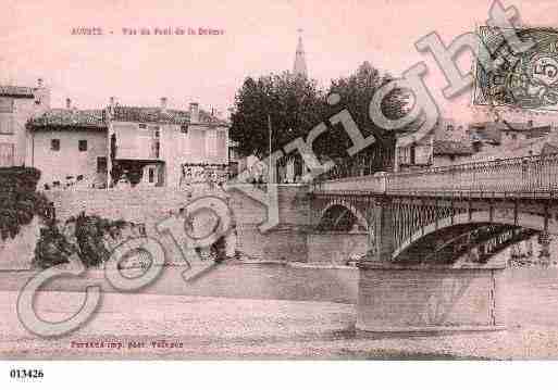 Ville de AOUSTESURSYE, carte postale ancienne