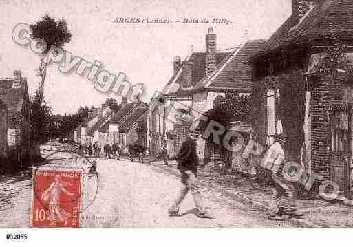 Ville de ARCES, carte postale ancienne