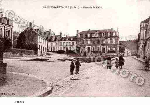 Ville de ARQUESLABATAILLE, carte postale ancienne