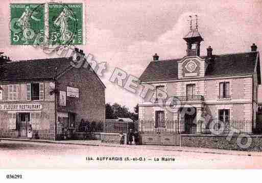 Ville de AUFFARGIS, carte postale ancienne