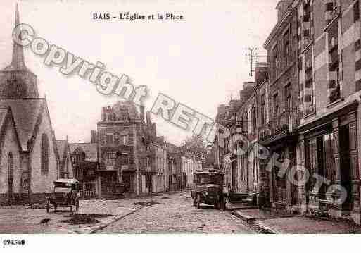 Ville de BAIS, carte postale ancienne