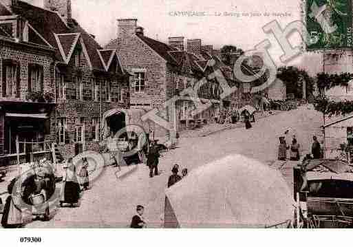 Ville de CAMPEAUX, carte postale ancienne