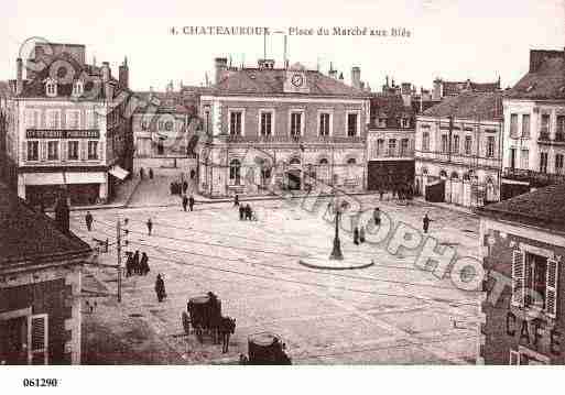 Ville de CHATEAUROUX, carte postale ancienne