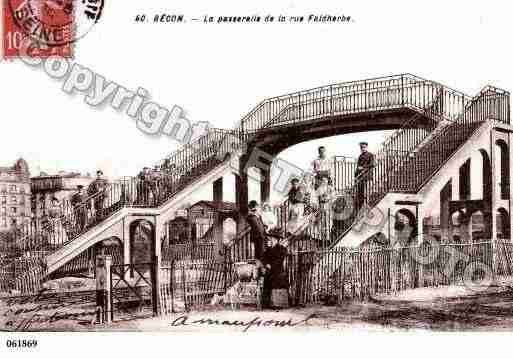 Ville de COURBEVOIE, carte postale ancienne