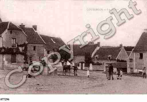 Ville de COURBOIN, carte postale ancienne Ville de COURBOIN, carte postale ancienne