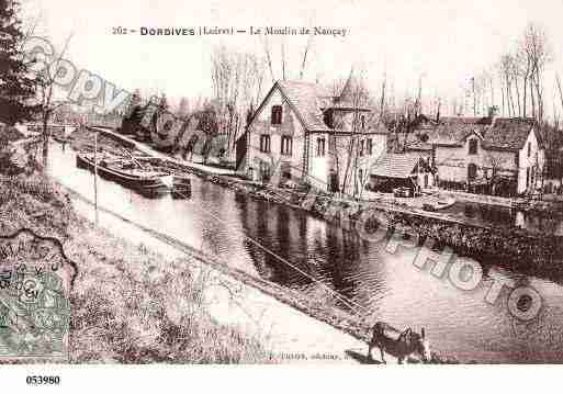 Ville de DORDIVES, carte postale ancienne