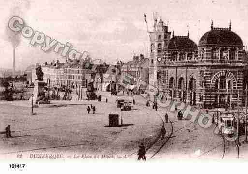 Ville de DUNKERQUE, carte postale ancienne